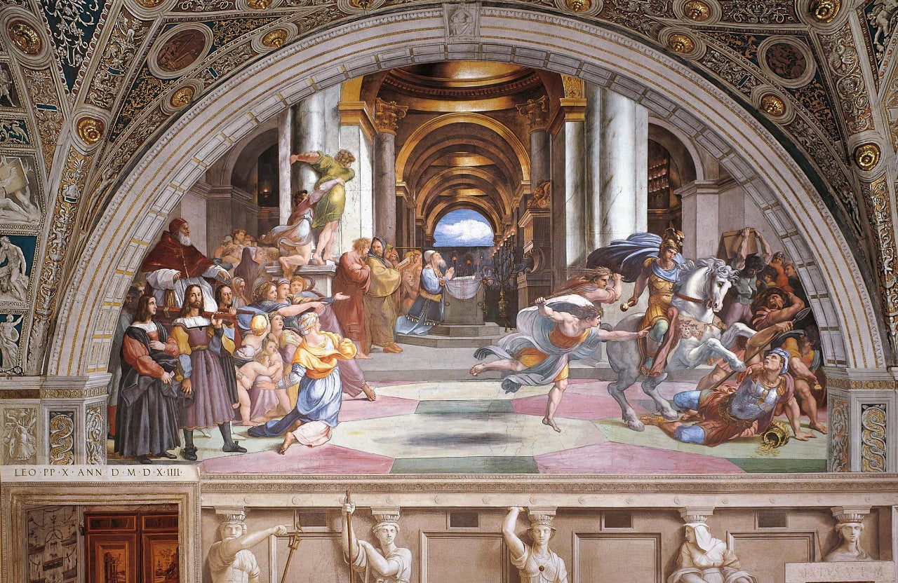 Héliodore chassé du temple - Raphaël (peintre)