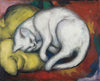Le chat blanc - Franz Marc