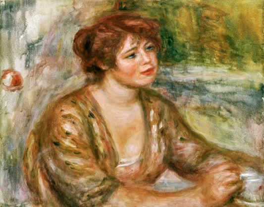 La tasse de café - Pierre-Auguste Renoir