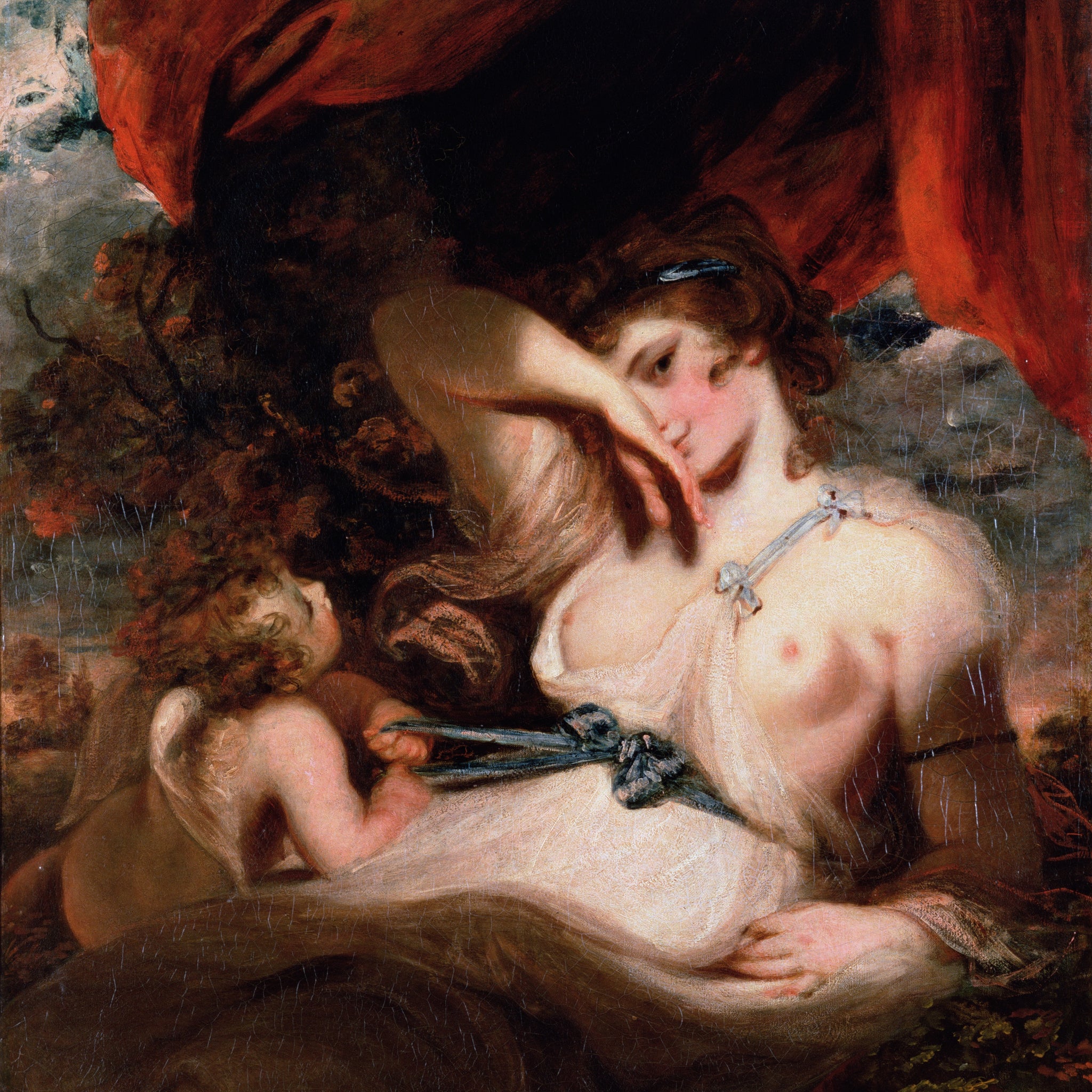 Cupidon défaisant la gaine de Vénus - Joshua Reynolds