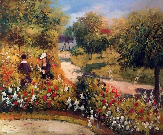 Jardin à Fontenay - Pierre-Auguste Renoir