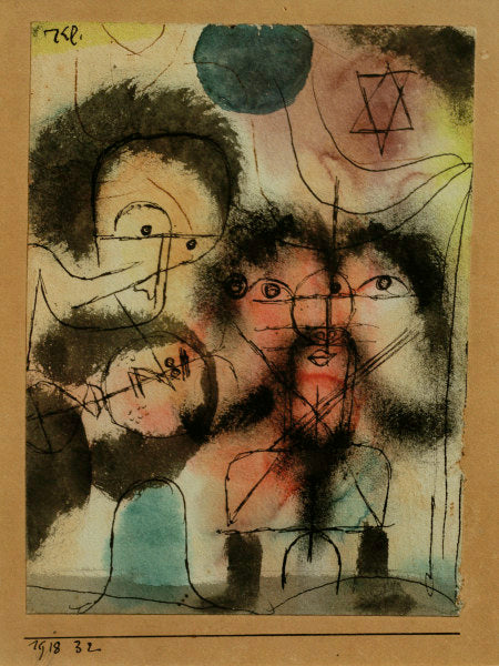 Démons, 1918 - Paul Klee