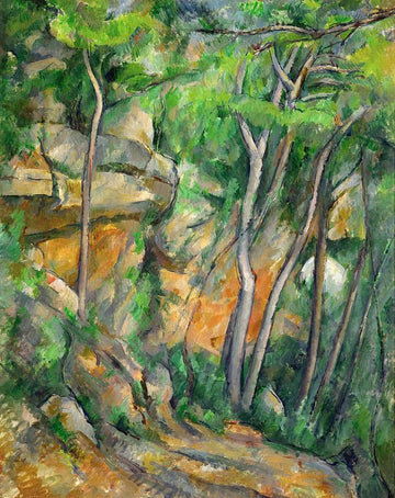 Dans le parc du Chateau Noir - Paul Cézanne