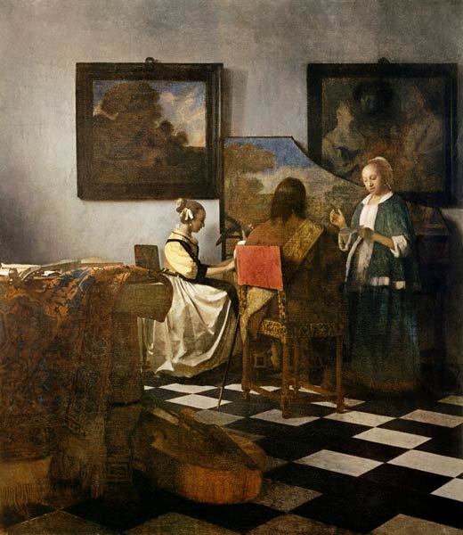 Le Concert - Johannes Vermeer