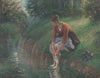 Le bain de pieds - Camille Pissarro