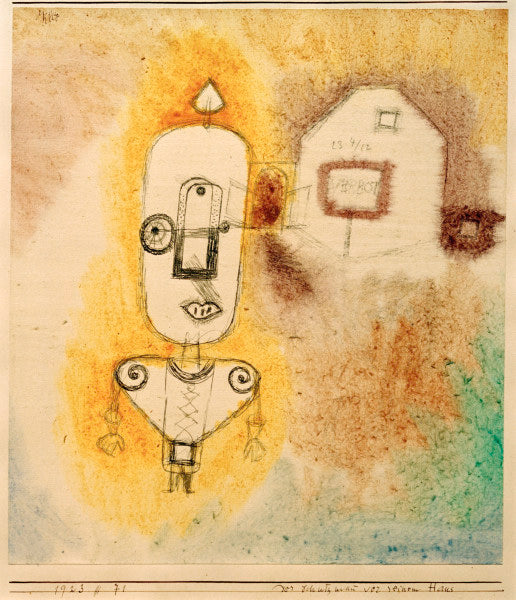 Le gardien devant sa maison - Paul Klee