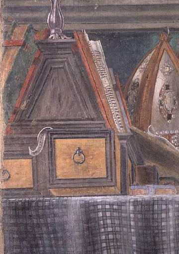 Détail de Saint Augustin dans son étude - Sandro Botticelli