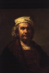 L'auto-portrait c.1660 - Rembrandt van Rijn