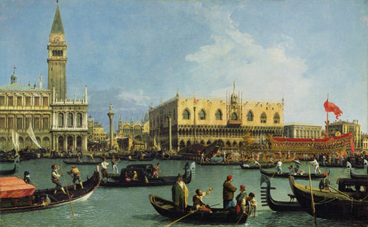 Le retour du Buccintoro, Venise - Giovanni Antonio Canal