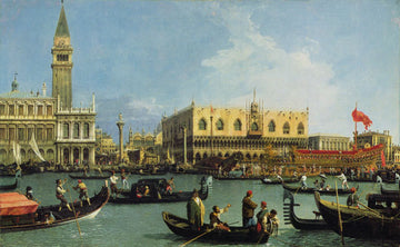 Le retour du Buccintoro, Venise - Giovanni Antonio Canal
