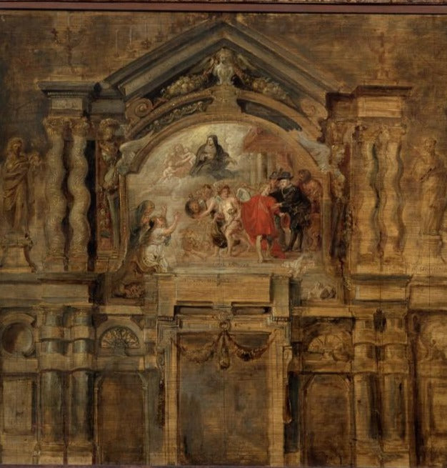 L'apothéose de l'infante Isabelle - Peter Paul Rubens