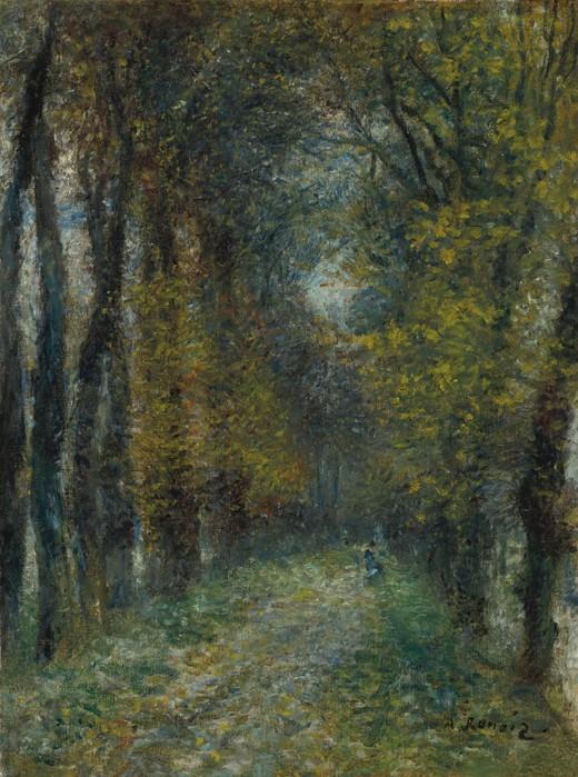L'allée couverte - Pierre-Auguste Renoir