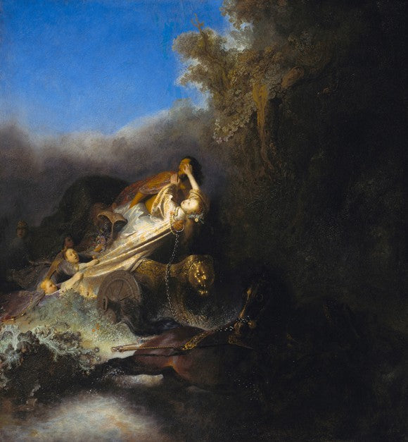 L'enlèvement de Proserpina - Rembrandt van Rijn