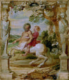 Achille éduqué par le centaure Chiron - Peter Paul Rubens
