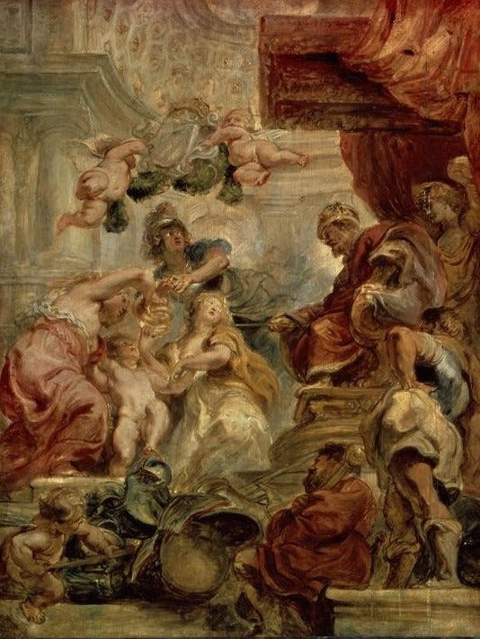 L'union de la Grande-Bretagne - Peter Paul Rubens