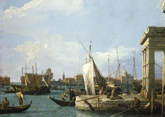 Les Dogana à Venise - Giovanni Antonio Canal
