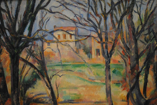 Maisons et arbres - Paul Cézanne