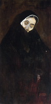 Vieille femme - Gustav Klimt