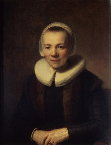 Portrait de Baartje Martens-Doomer - Rembrandt van Rijn