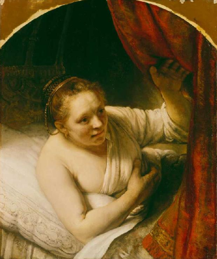 Sarah attend Tobias dans la nuit de mariage - Rembrandt van Rijn