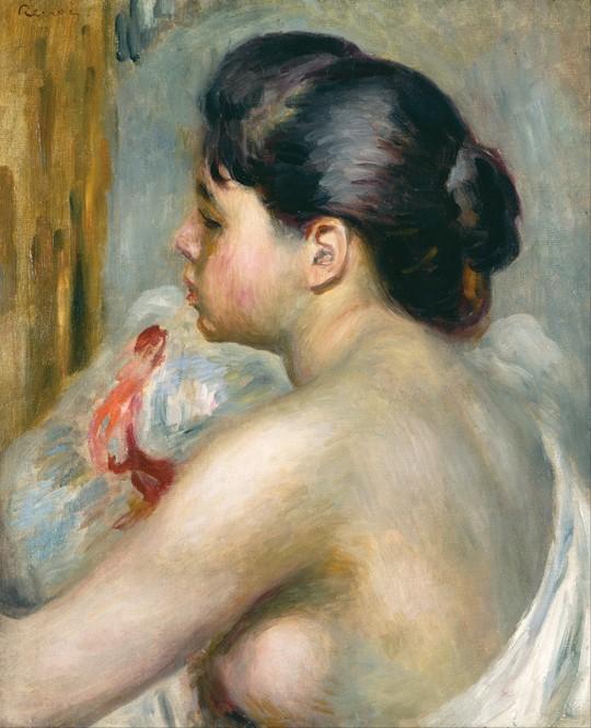 Femme aux cheveux noirs - Pierre-Auguste Renoir