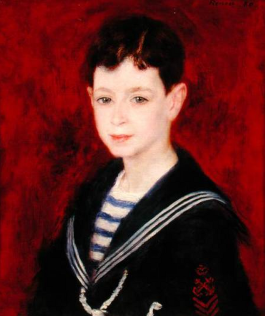 Portrait de Fernald Halphen (1872-1917) - Pierre-Auguste Renoir