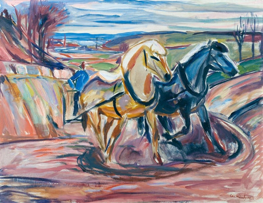 Chevaux - Edvard Munch