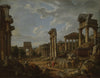 Un Capriccio du Forum romain - Giovanni Paolo Panini
