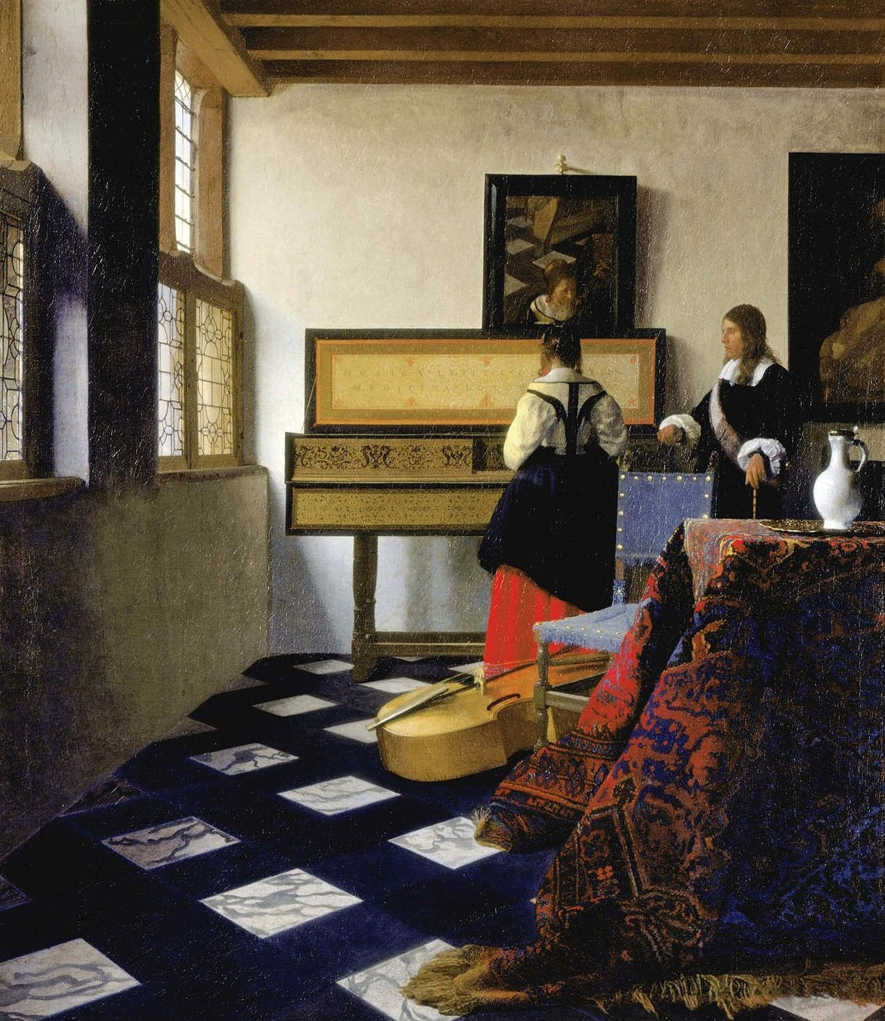 La Leçon de musique (Vermeer) - Johannes Vermeer