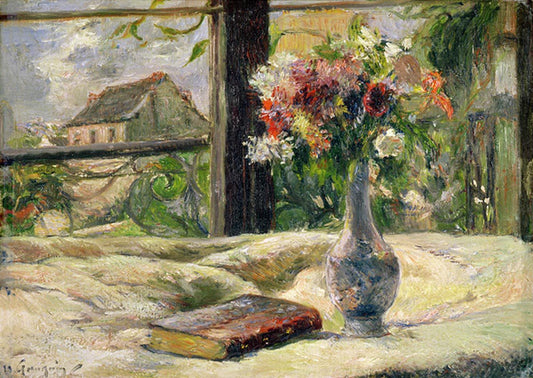 Vase de fleurs - Paul Gauguin