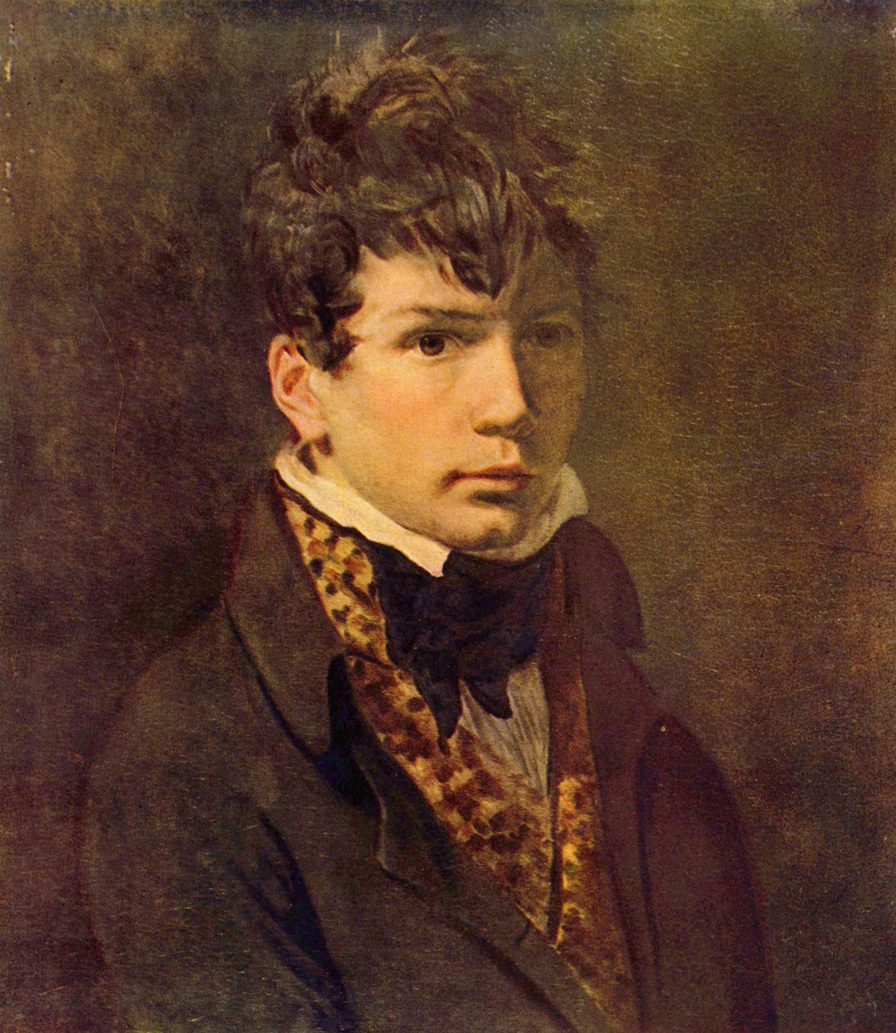 Portrait d'un jeune homme - Jacques-Louis David