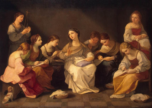 Education of the Virgin - Guido Reni