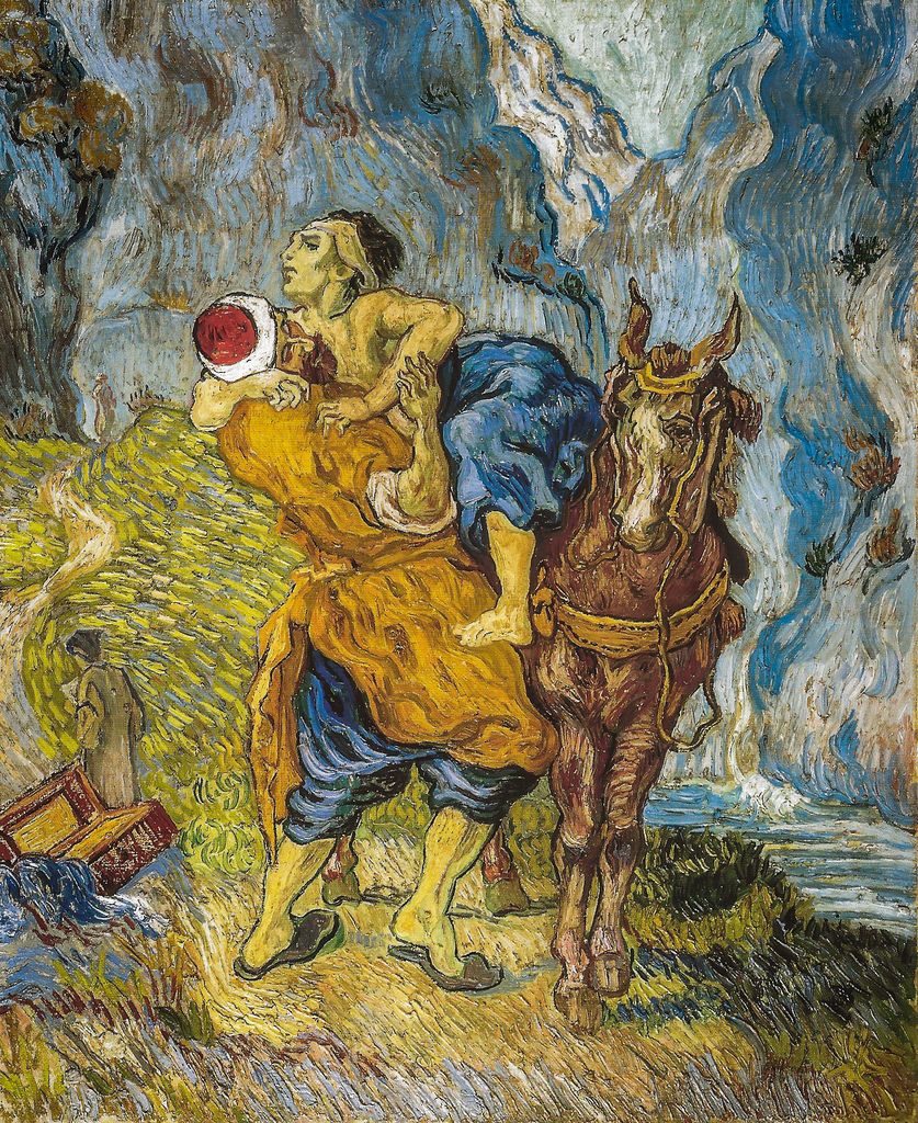 Le bon Samaritain (d'après Delacroix) - Van Gogh