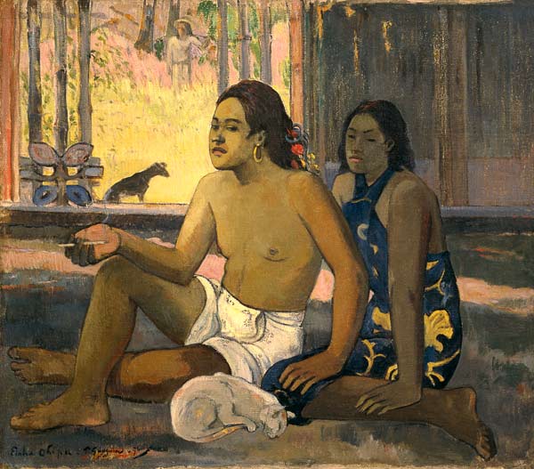 Eiaha Ohipa (ne pas travailler) - Paul Gauguin