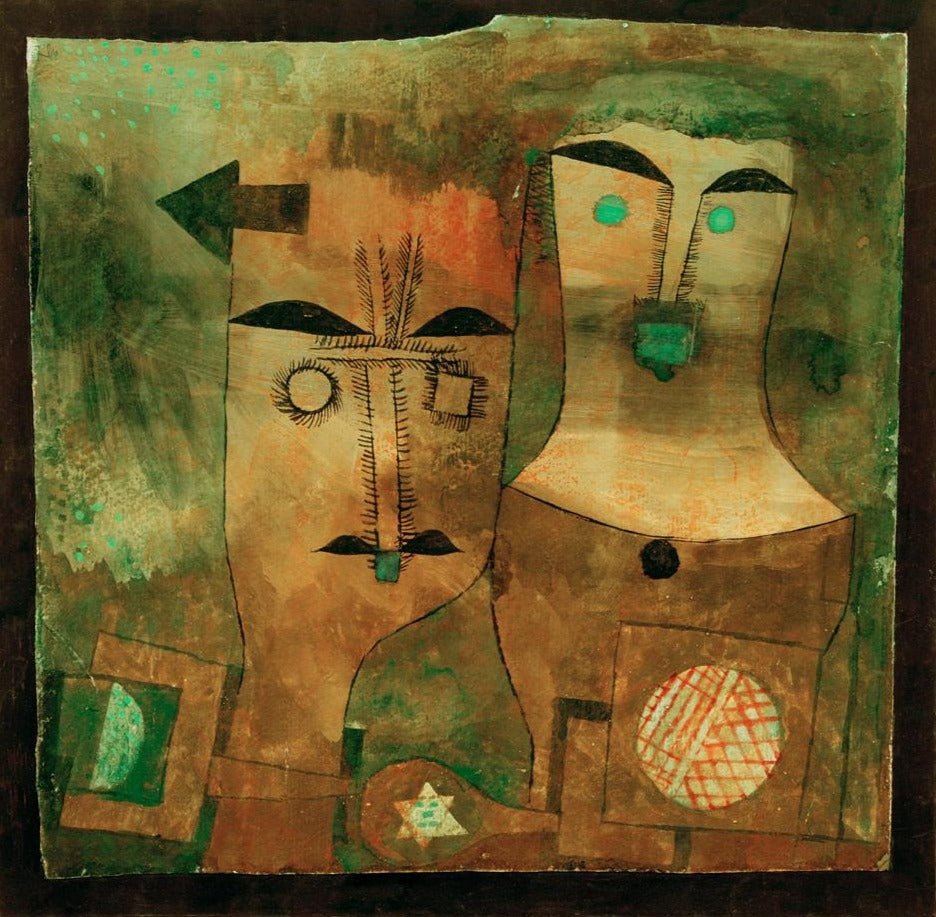 Une paire de dieux - Paul Klee