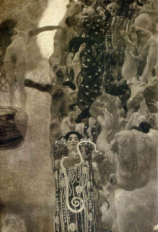 Medecine, état final - Gustav Klimt
