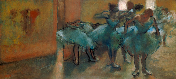 salle de répétition de ballet - Edgar Degas