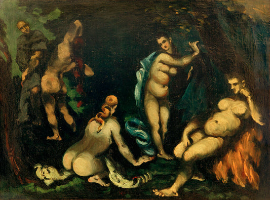 La temptation de Saint Antoine - Paul Cézanne