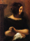 George Sand - Eugène Delacroix