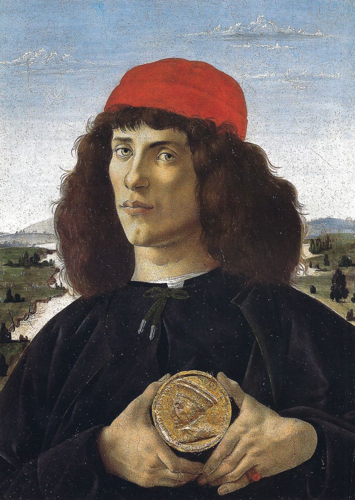 Portr.d'un étranger 1488 - Sandro Botticelli