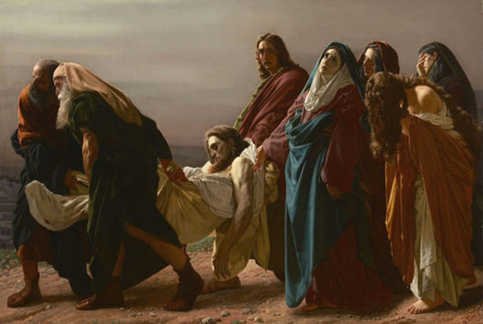 Le transport du Christ au sépulcre - Antonio Ciseri