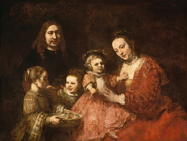 Portrait de famille - Rembrandt van Rijn