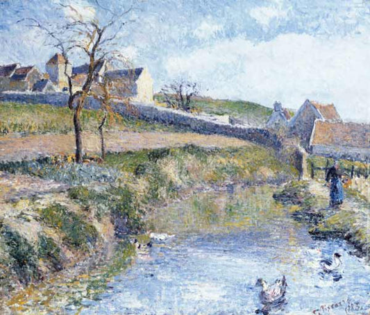 La ferme d'Osny - Edouard Manet