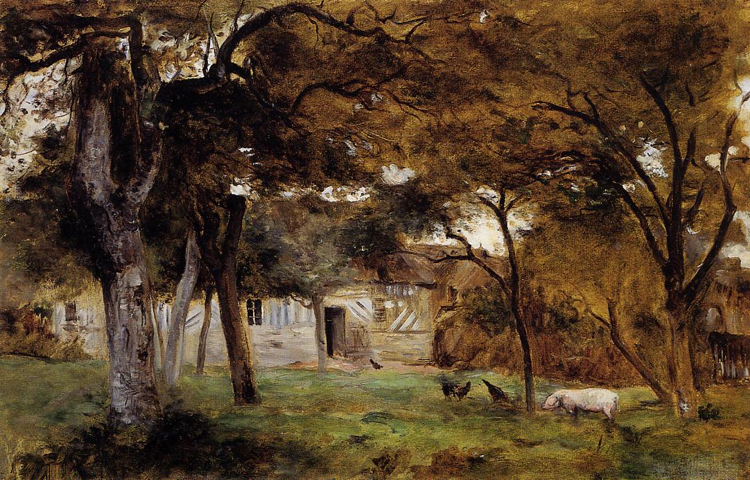 Farm in Normandy - Berthe Morisot