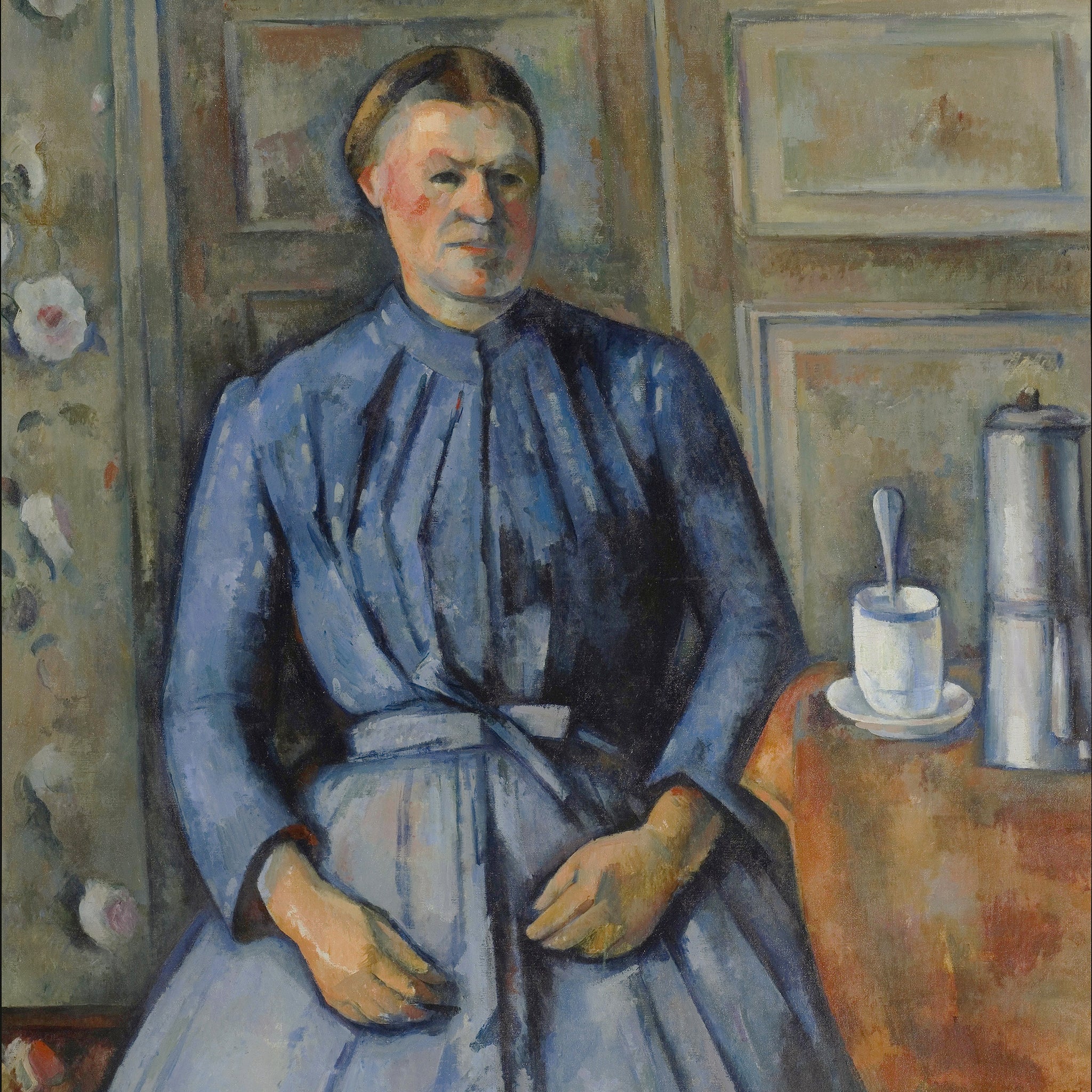 La femme à la cafetière - Paul Cézanne