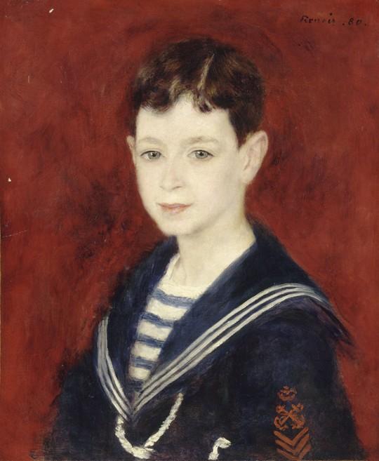 Fernand Halphen en tant que garçon - Pierre-Auguste Renoir