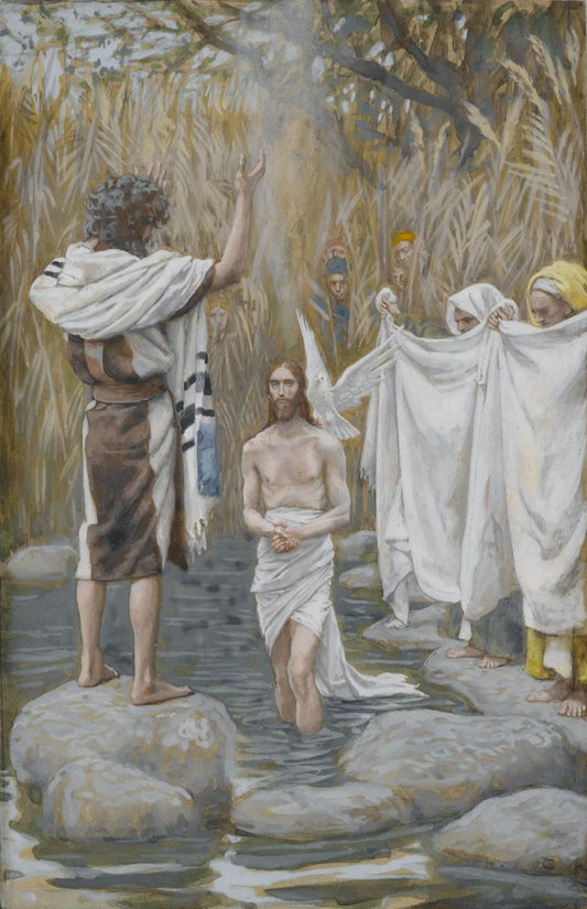 Le baptême de Jésus - James Tissot
