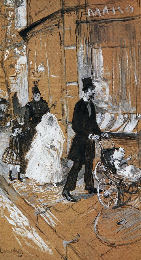 Journée de la première communion - Toulouse Lautrec