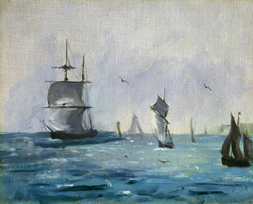 Arrivée du bateau de pêche - Edouard Manet
