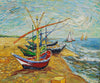 Barques aux Saintes-Maries - Van Gogh